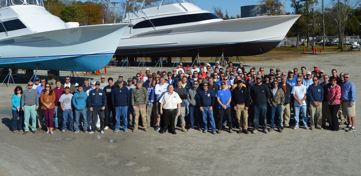 Jarrett Bay group shot - Jarrett Bay Boatworks