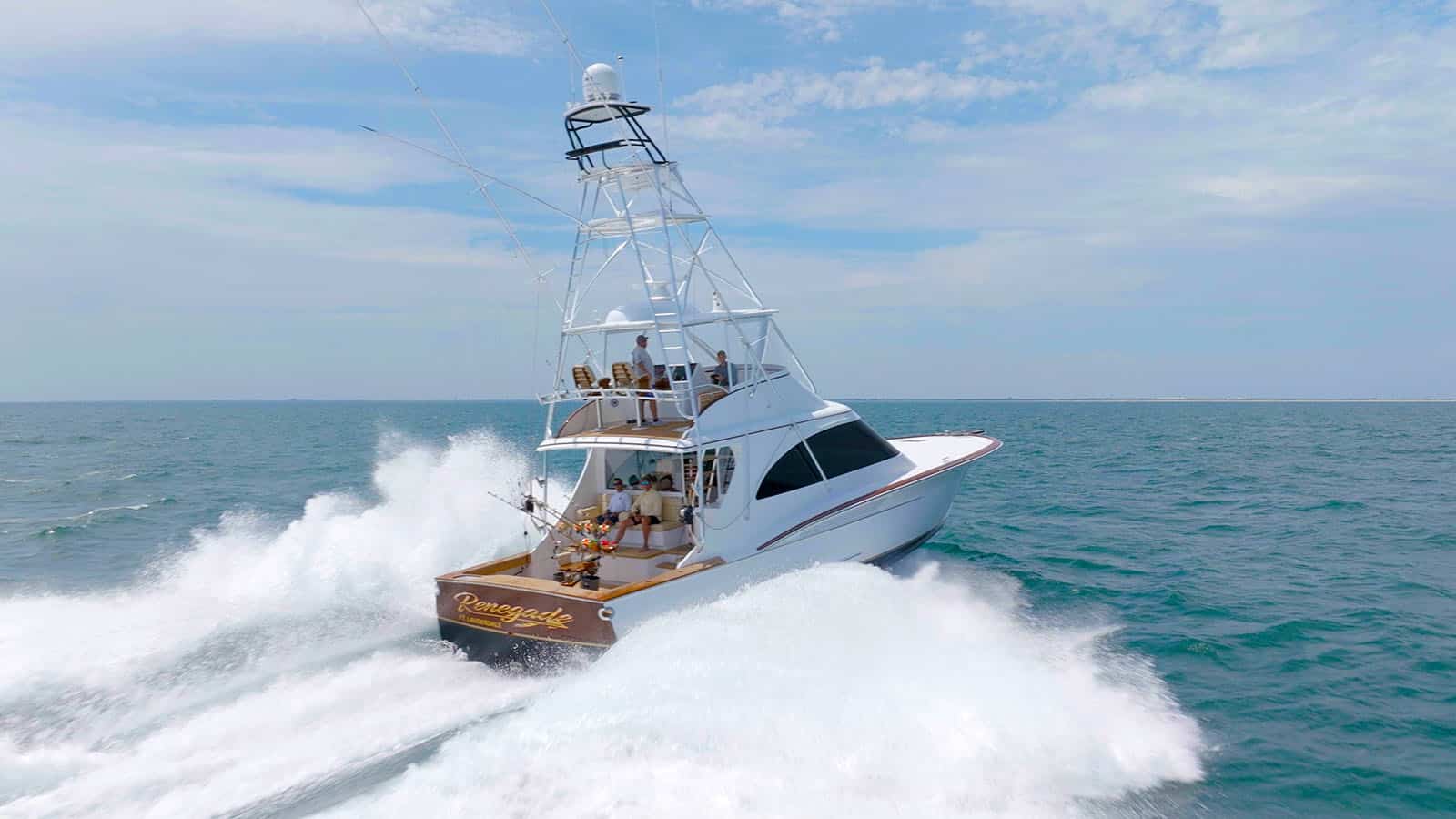 Another Truly Unique Sportfish Launched by Jarrett Bay Boatworks
